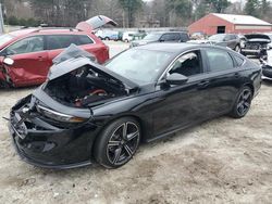 Salvage cars for sale at Mendon, MA auction: 2023 Honda Accord Hybrid Sport