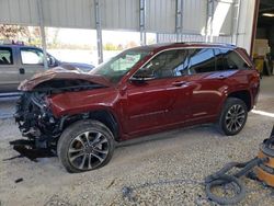 Salvage cars for sale at Rogersville, MO auction: 2022 Jeep Grand Cherokee Overland