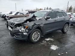 Salvage Cars with No Bids Yet For Sale at auction: 2019 Jeep Cherokee Latitude Plus