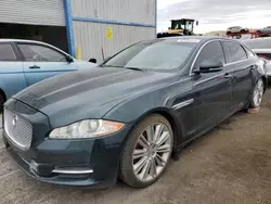 Jaguar xj salvage cars for sale: 2015 Jaguar XJL Portfolio