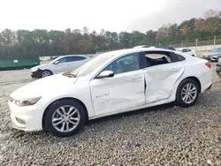 Salvage cars for sale at Ellenwood, GA auction: 2018 Chevrolet Malibu LT