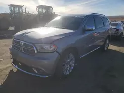 Dodge Durango Citadel salvage cars for sale: 2015 Dodge Durango Citadel