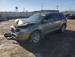 Salvage cars for sale at Chicago Heights, IL auction: 2013 Ford Edge SEL