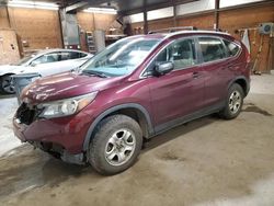 Salvage cars for sale at Ebensburg, PA auction: 2012 Honda CR-V LX