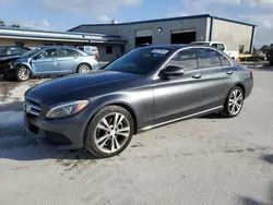 Carros dañados por granizo a la venta en subasta: 2015 Mercedes-Benz C 300 4matic