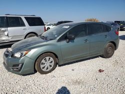 Subaru Impreza salvage cars for sale: 2016 Subaru Impreza