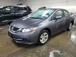 Salvage cars for sale at Elgin, IL auction: 2014 Honda Civic LX