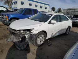 Carros salvage sin ofertas aún a la venta en subasta: 2017 Toyota Camry LE