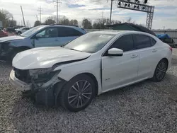 Salvage cars for sale at Columbus, OH auction: 2018 Acura TLX Tech