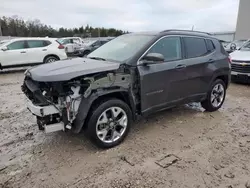 Jeep salvage cars for sale: 2018 Jeep Compass Limited