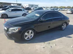 Salvage cars for sale at Grand Prairie, TX auction: 2015 Mercedes-Benz CLA 250 4matic