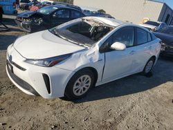 Salvage cars for sale at Spartanburg, SC auction: 2022 Toyota Prius Night Shade