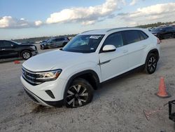 Salvage cars for sale at Houston, TX auction: 2020 Volkswagen Atlas Cross Sport SE