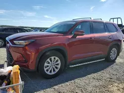 Toyota Grand High Vehiculos salvage en venta: 2024 Toyota Grand Highlander XLE