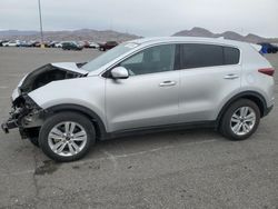 Salvage cars for sale at North Las Vegas, NV auction: 2018 KIA Sportage LX