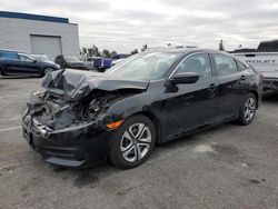 Salvage cars for sale at Rancho Cucamonga, CA auction: 2017 Honda Civic LX