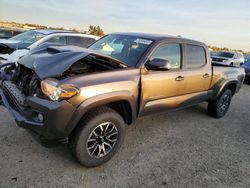 Salvage cars for sale from Copart Antelope, CA: 2021 Toyota Tacoma Double Cab