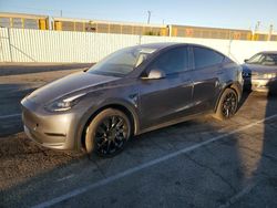 Salvage cars for sale at Van Nuys, CA auction: 2023 Tesla Model Y