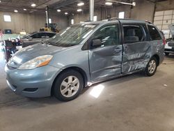 Salvage cars for sale at Blaine, MN auction: 2007 Toyota Sienna CE