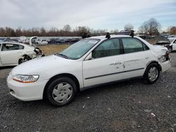 Salvage cars for sale from Copart Hillsborough, NJ: 2000 Honda Accord LX