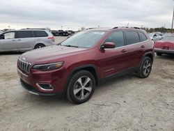 Jeep salvage cars for sale: 2019 Jeep Cherokee Limited