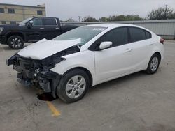 Salvage Cars with No Bids Yet For Sale at auction: 2018 KIA Forte LX