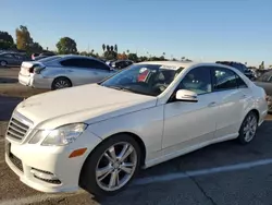 Salvage cars for sale at Van Nuys, CA auction: 2013 Mercedes-Benz E 350