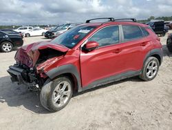 Salvage cars for sale at Houston, TX auction: 2022 Hyundai Kona SEL