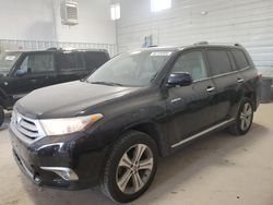 2011 Toyota Highlander Limited en venta en Des Moines, IA