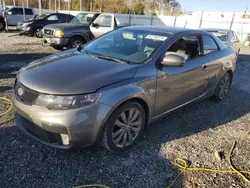 Salvage cars for sale at Spartanburg, SC auction: 2013 KIA Forte SX