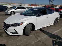 Nissan Vehiculos salvage en venta: 2021 Nissan Sentra SR