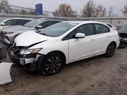 Salvage cars for sale at Walton, KY auction: 2015 Honda Civic EX