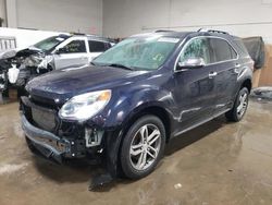 Chevrolet Vehiculos salvage en venta: 2016 Chevrolet Equinox LTZ