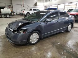 Honda Civic Vehiculos salvage en venta: 2008 Honda Civic Hybrid