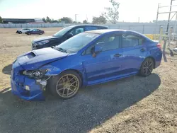 Salvage cars for sale at American Canyon, CA auction: 2016 Subaru WRX