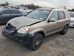 Salvage cars for sale at Hillsborough, NJ auction: 2005 Honda CR-V EX