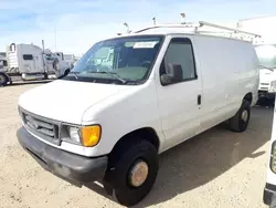 Salvage trucks for sale at Colton, CA auction: 2003 Ford Econoline E250 Van