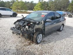 Salvage cars for sale at Houston, TX auction: 2018 Nissan Versa S