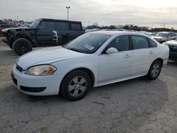 Salvage cars for sale from Copart Indianapolis, IN: 2011 Chevrolet Impala LT