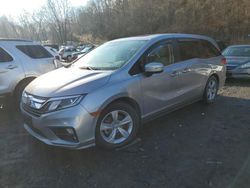 Salvage cars for sale at Marlboro, NY auction: 2020 Honda Odyssey EXL