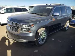 Chevrolet Vehiculos salvage en venta: 2019 Chevrolet Tahoe K1500 Premier