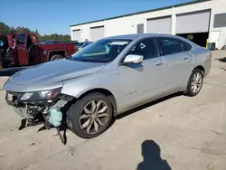 Chevrolet Impala lt Vehiculos salvage en venta: 2017 Chevrolet Impala LT