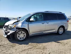 Salvage cars for sale at San Diego, CA auction: 2015 Toyota Sienna XLE