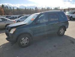 Salvage cars for sale at Windham, ME auction: 2002 Honda CR-V EX