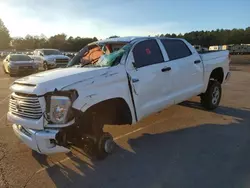 Salvage trucks for sale at Lufkin, TX auction: 2016 Toyota Tundra Crewmax SR5