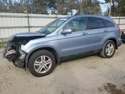 Salvage cars for sale at Hampton, VA auction: 2010 Honda CR-V EXL