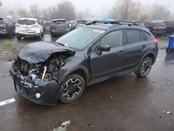 Salvage cars for sale at Woodburn, OR auction: 2017 Subaru Crosstrek Premium