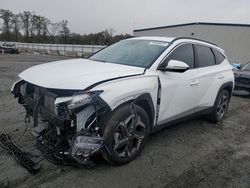 Salvage cars for sale at Spartanburg, SC auction: 2023 Hyundai Tucson SEL