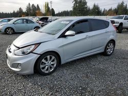 Salvage cars for sale at Graham, WA auction: 2012 Hyundai Accent GLS