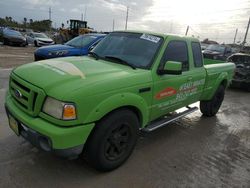 Ford salvage cars for sale: 2010 Ford Ranger Super Cab